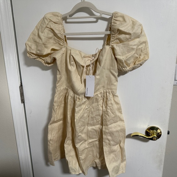 NWT Reformation Malvina Linen Mini Dress (size 4) - Picture 10 of 10